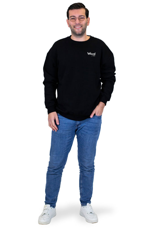 Herren Print-Sweatshirt "Signature Calm"